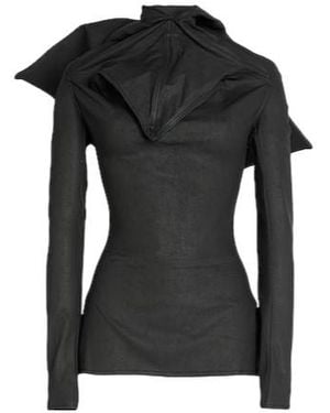Rick Owens Stylish And Simple Top - Black