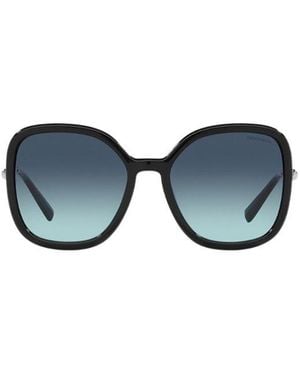 Tiffany & Co. Oversized Frame Sunglasses - Blue