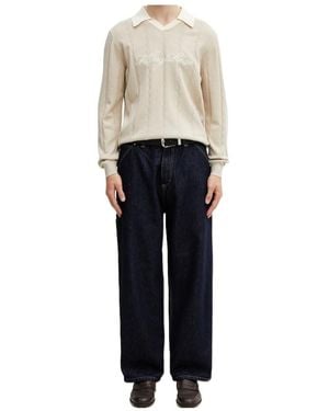 Filling Pieces V-Neck Pullover - Natural