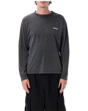 Satisfy Mothtech Long Sleeve T-Shirt - Gray