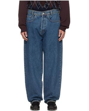 Magliano Belt Loops Jeans - Blue