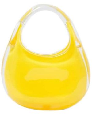 Coperni Swipe Micro Shoulder Bag - Yellow