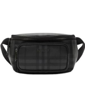 Burberry City Check Belt Bag - Black
