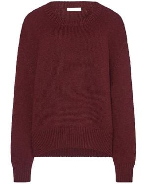 The Row Long-Sleeved Jumper - Red