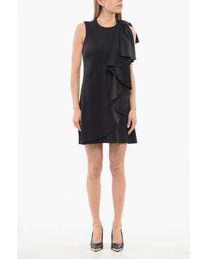Viktor & Rolf Ruffled Dress With Bow Detail - Black