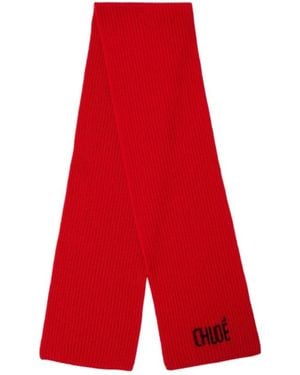 Chloé Joyful Scarf - Red