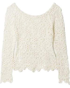 Norma Kamali Off Shoulder Raglan Top - White