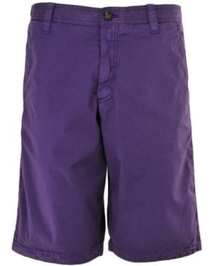 Armani Jeans Logo Shorts - Purple