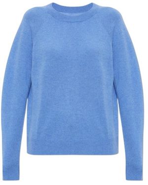 Samsøe & Samsøe Raglan-Sleeve Sweater - Blue