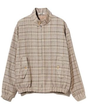 AURALEE Long-Sleeved Casual Jacket - Natural