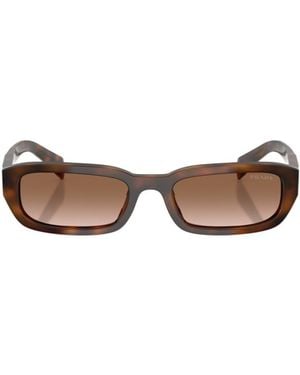 Prada Full-Rim Sunglasses - White