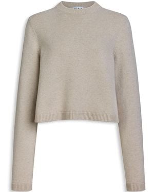 Alaïa Cashmere And Wool Turtleneck Pullover - Gray