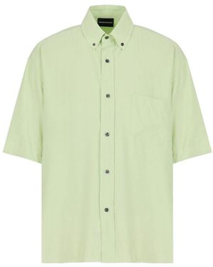 Emporio Armani Shortsleeve Shirt - Green