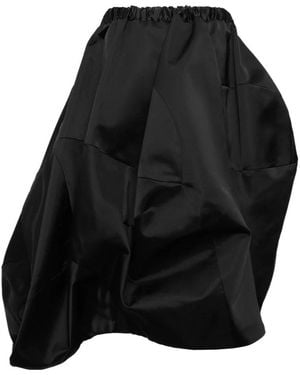 Comme des Garçons Bubble-Hem Skirt - Black