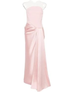 Solace London Off-The-Shoulder Dress - Pink