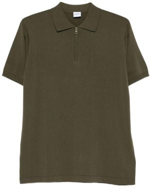 Aspesi Zip-Fastening Polo Shirt - Green