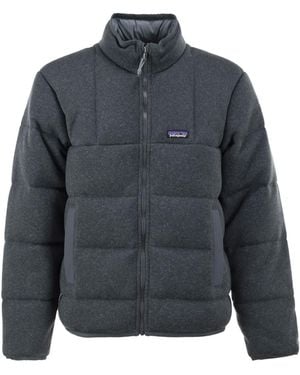 Patagonia Reversible Recycled Nylon Down Jacket - Blue