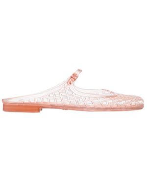 Tory Burch Mellow Jelly Flat Sandals - Pink