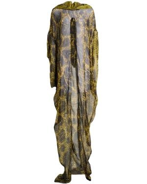 Rick Owens Chiffon Trench Coat - Green