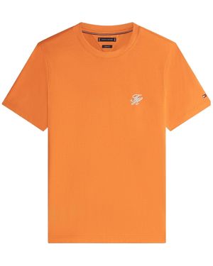 Tommy Hilfiger Simple T-Shirt - Orange