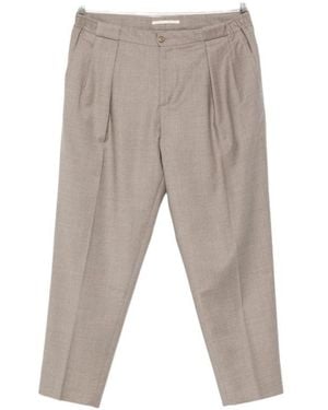 Briglia 1949 Button-Detail Casual Pants - Gray
