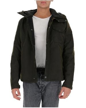 Barbour High Neck Zipped Jacket - Black