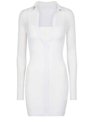 Peter Do Knit Midi Dress - White