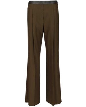 Loewe Wool Trousers - Brown