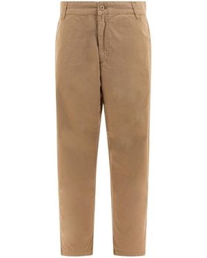 Carhartt Calder Straight-Leg Chino Trousers - Natural