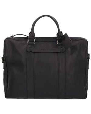 Longchamp 3D Briefcase - Black