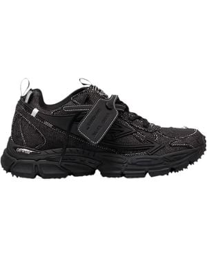 Off-White c/o Virgil Abloh Be Right Back Denim Sneakers - Black