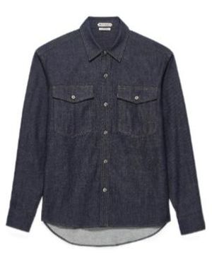 JW Anderson Oversized Denim Shirt - Blue