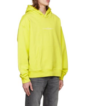 FRAME Logo Hooded Sweater - Yellow