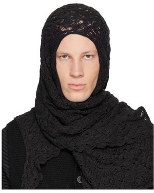 Homme Plissé Issey Miyake Branches And Leaves May Scarf - Black