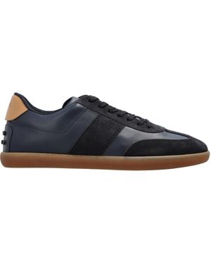Tod's Round-Toe Low-Top Casual Shoes - Blue