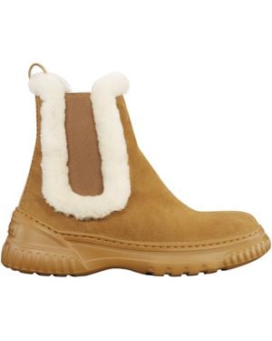 Dior D-Racer Ankle Boot - Natural