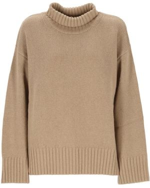 Barbour Turtleneck Sweater - Natural