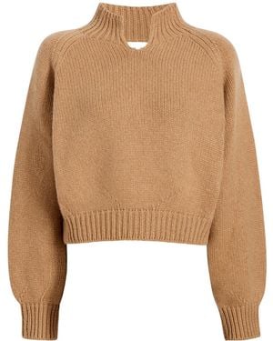KHAITE Cain Sweater - Natural