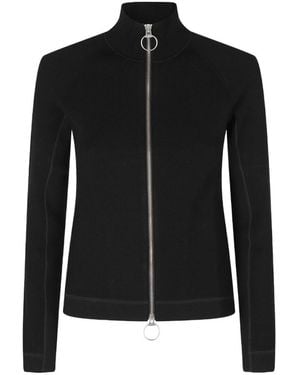 Ports 1961 High-Neck Cardigan - Black
