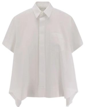 Sacai Poplin Shirt - White
