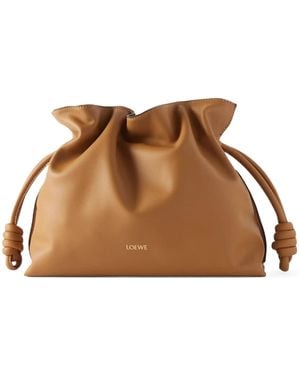 Loewe Drawstring Shoulder Bag - Brown