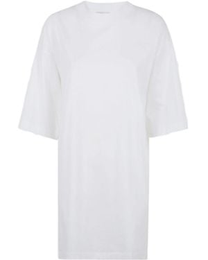 Loulou de Saison Ayaz Oversized T-Shirt Dress - White