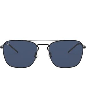Ray-Ban Square-Frame Sunglasses - Blue