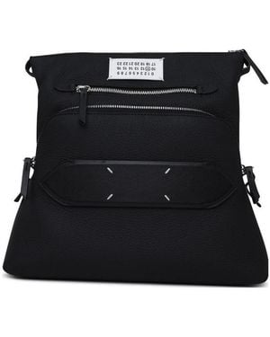 Maison Margiela Soft 5Ac Zipped Shoulder Bag - Black
