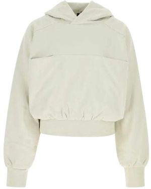 Entire studios Double Hooded Sweatshirt - White