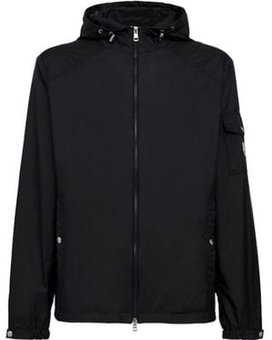 Moncler Etiache Hooded Rain Jacket - Black