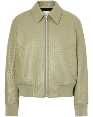 Bottega Veneta Intrecciato Blouson - Green