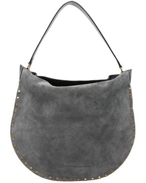Isabel Marant Oskan Hobo Bag - Gray