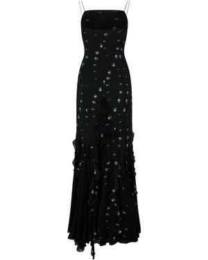 Off-White c/o Virgil Abloh Color-Matched Halter Dress - Black