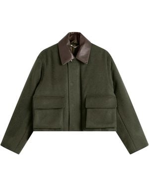 AURALEE Long-Sleeved Jacket - Green